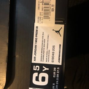 Air jordan 1 mid prem bg